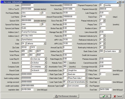 Mortgage Loan Software